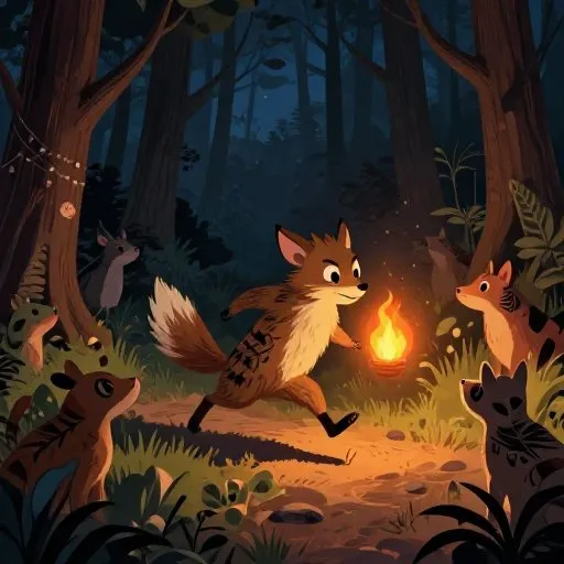 Coyote Steals Fire